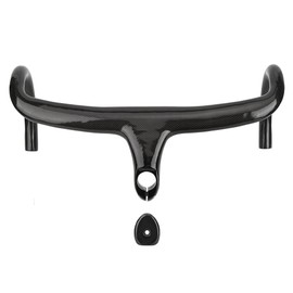 Carbon Fiber Road Bike Integration Bend Handlebar Bicycle Accessory Glossy 420X120