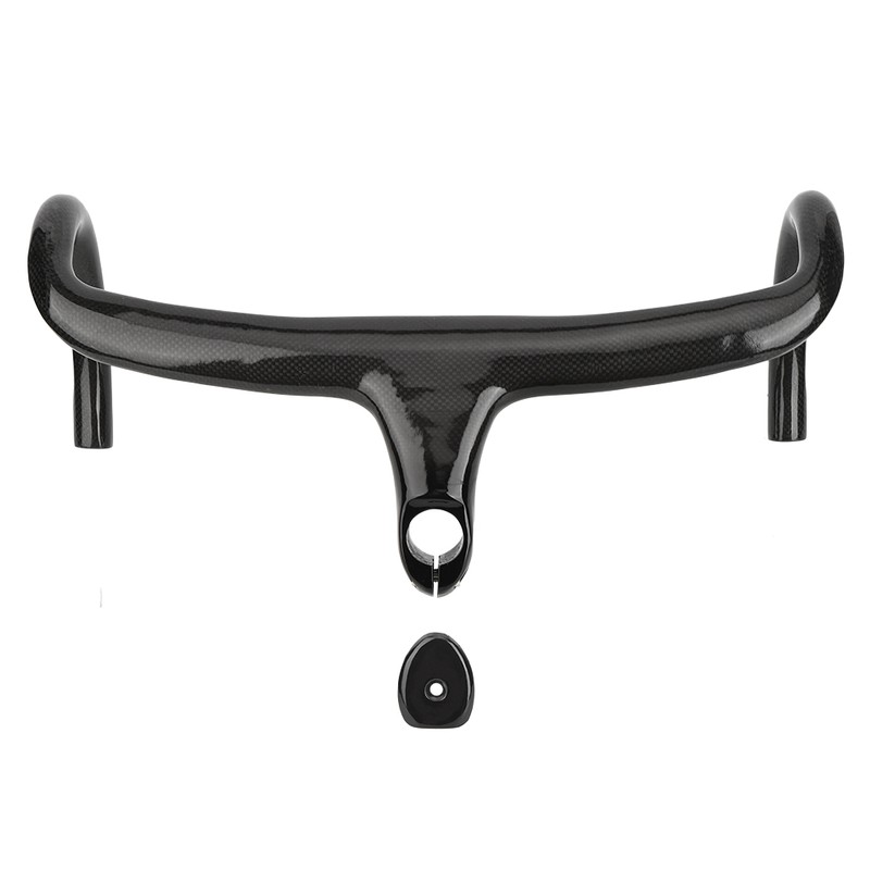 Carbon Fiber Road Bike Integration Bend Handlebar Bicycle Accessory Glossy