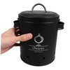 Ciieeo 2pcs Vegetable Storage Tins Lightblocking Onion and Potato Canisters