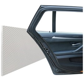 Tigsport 2 Roll Garage Wall Protector, White Garage Car Door Protector Bumper Guard for Anti-Collision Waterproof Inflaming Ultra Self Adhesive EVA Foam for Warehouse (2 ROLL: 79" x 8" x 1/4")