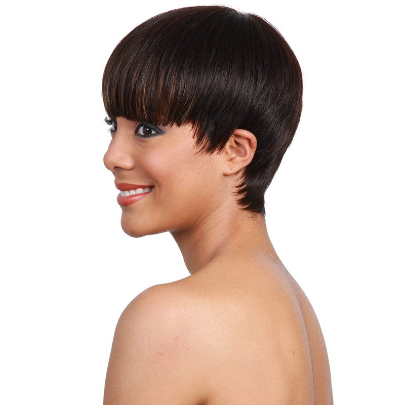 BOBBI BOSS Human Hair Wig - MH1212 CUTIE (# P4/27/30)