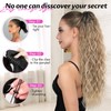 Isaic 30 Inch Claw Clip Ponytail Extension for Women Long