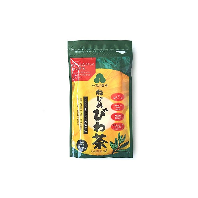 Totsukawa Farm Screw Weed Biwa Tea 24 (0.8 oz (2