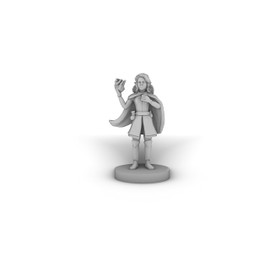 Female Halfling Sorceress Tabletop DND Gaming Miniature