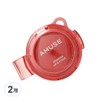 AMUSE Powder Lip & Cheek 4g, 2 pieces, 01 Peach Whip / AMUSE 파우더 립 앤 치크 4g, 2개, 01 피치 휩