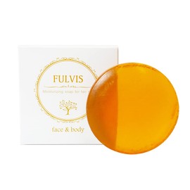 Fulvis Soap, 3.5 oz (100 g), Whole Body Beauty Ingredient, Baby, Delicate Ceramide, Mixed Skin, Sensitive Skin, Acne, Pores, Corn Plug, Skin Tights, Sebum Marks, Dry, Moisturizing, Hypoallergenic,