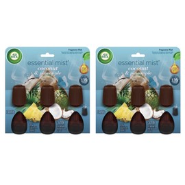 Air Wick 2 Air Wick Essential Mist Refill 3 Count Coconut And Pineapple Air Freshener