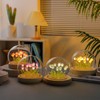 DINOWIN Tulip Lamp, Table Night Light DIY Kit, 13 Pcs,