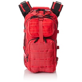 Explorer Tactical 72 Hours Combat Rucksack 17 Inch Backpack-Red