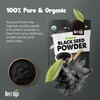 Berrilys Organic Black Seed Powder - Nigella Sativa, Ground Kalonji,