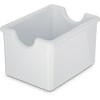 Carlisle FoodService Products Sugar Caddy for Kitchens, Plastic, Holds 20