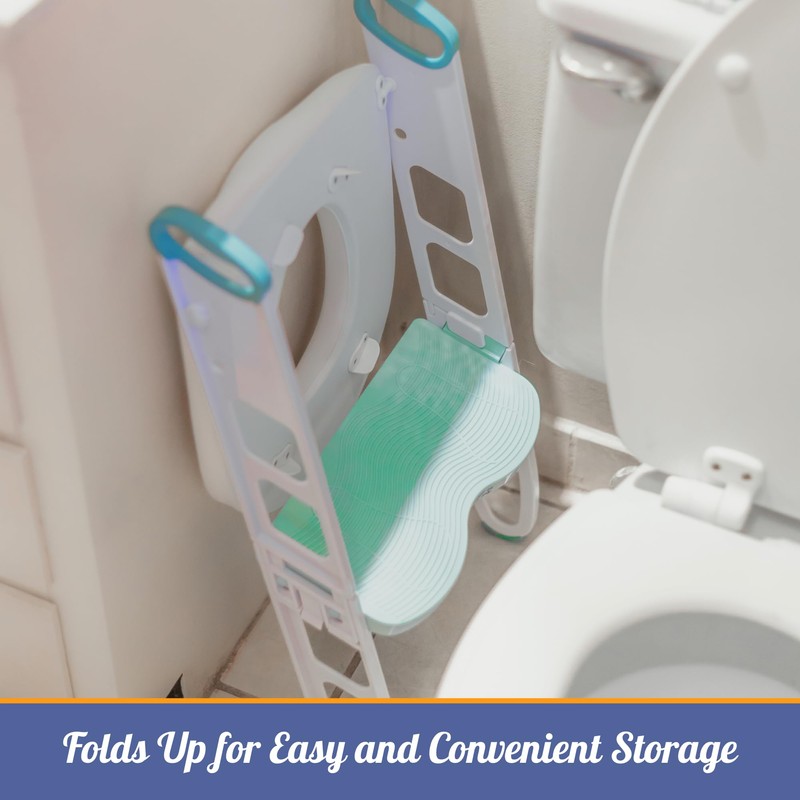 Mommy’s Helper Contoured Cushie Step-Up Deluxe Potty-Training Seat with Step