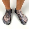 Muddy Feet - Caveman Costume Feet - Funny Socks for