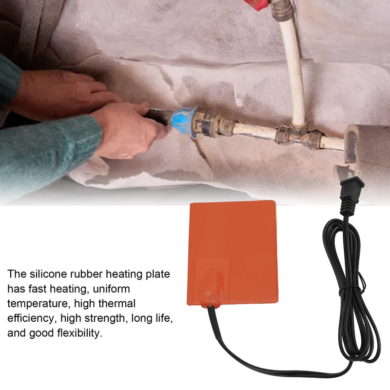 Silicone Heater Mat Silicone Rubber Heating Pad Electric Blanket Flexible