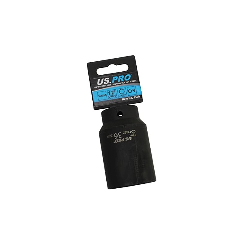 US PRO B1369 36mm 1/2'' Drive Double Deep Metric Impact