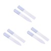 Beavorty 6pcs Crystal Nail Files Double-Sided Glass Nail Tools for