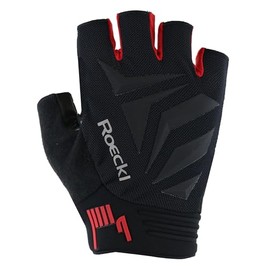 Roeckl Sports Isera 2 Fahrrad Handschuhe kurz schwarz/rot 2025: Größe: 9.5