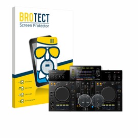 BROTECT Anti-Glare Protective Glass for Pioneer XDJ -RR (Jog) Protective Film Tempered Glass Matt [Extremely Scratch-Resistant 9H, Anti-Reflection, Anti-Fingerprint]