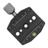Quick Release Plate Universal Aluminum Alloy SLR Camera Tripod Head