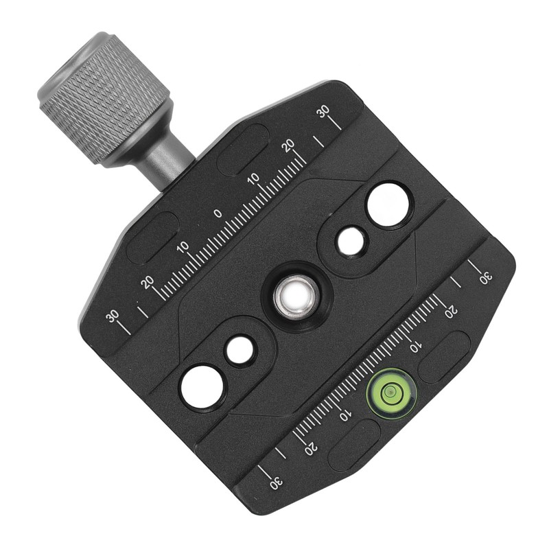 Quick Release Plate Universal Aluminum Alloy SLR Camera Tripod Head
