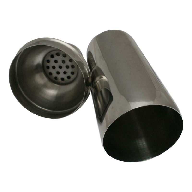 Golf Ball Cocktail Shaker Mixer with Built in Strainer Free