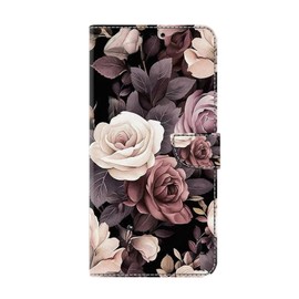 TUOLISG Case for A16 5G with Magnetic Closure, Flip Function, Card Slots, Flip Case, Leather A16 Protective Case, Stylish Flip Case, Rose