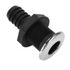 25mm Thru Hull Fitting Nylon Impact Resistance Leakproof Long Lasting