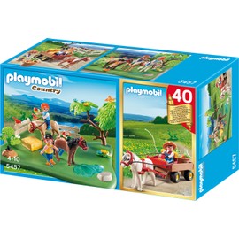 Playmobil 5457 Country Pony 40th Anniversary Compact Set