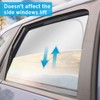 XHRING Car Window Shades for Toyota Tacoma 2025-2024 2/4 Door