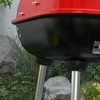 Outsunny 18" Charcoal Grill with Bottom Shelf, Portable BBQ Smoker