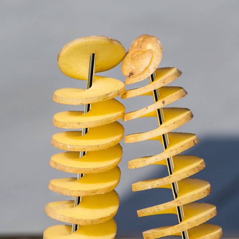 Potato Slicer Spiral Cutter, Tornado Potato Slicer, Twisted Potato Slicer,