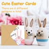 Set of 6 Easter Cards with Envelope and Stickers, Easter