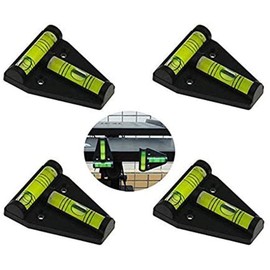 UMEI The T Level is Made up of GFNT Tools, Horizontal Bubbles, Three Legs, Machinery, Shelves and Other Magnetic Functions (4pcs Black).