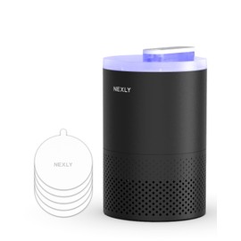 NEXLY MK029 Bug Zapper Trap Indoor in Home Mosquito Zapper Mosquito Killer Fruit Fly Traps Flying Insects Zappers Gnats House Energy Conservation UVA Zapper for Bedroom Livingroom Kitchen Basement