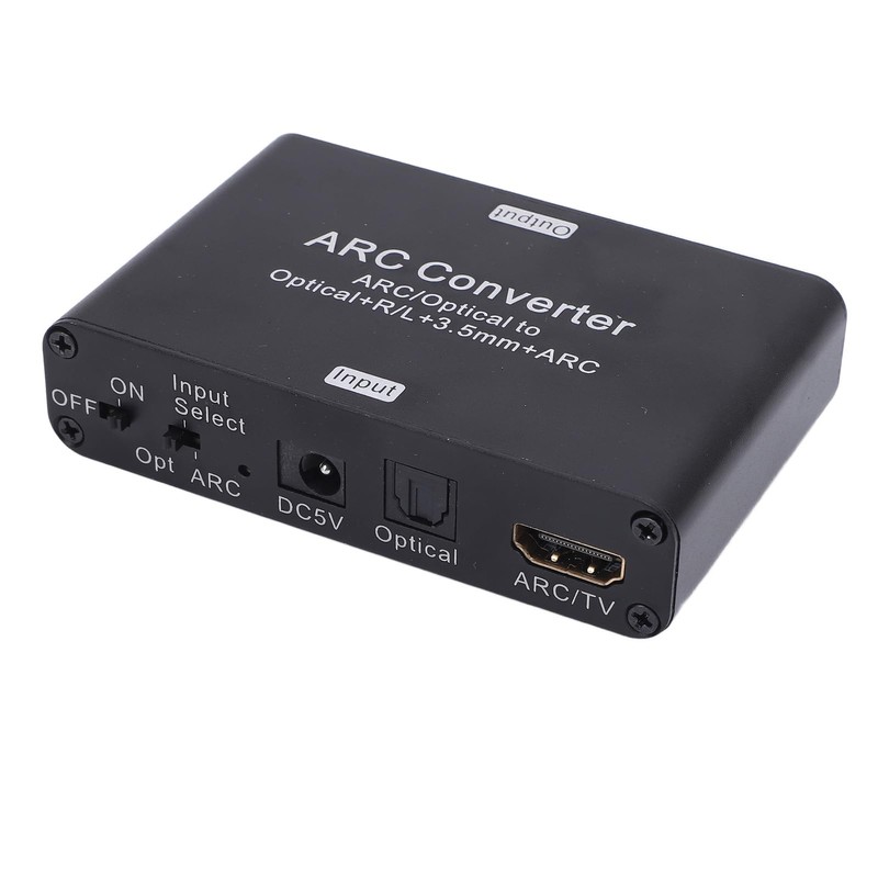 HDMI ARC Audio Extractor, 192KHz DAC Converter to Analog 3.5mm