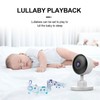Baby Monitor with Camera Sound 2.8 Inch LCD Wireless Smart