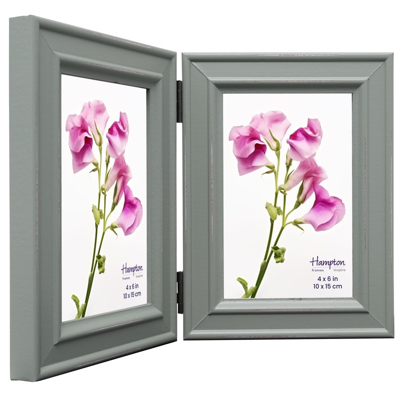 inspire By Hampton PALOMA Hinged Double - 4x6 (10x15cm) Sage