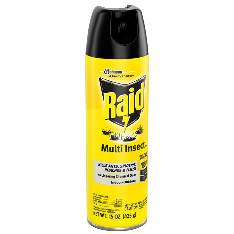 Raid Multi Insect Killer 15 Ounce (Pack of 3)