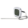 Wireless Food Thermometer Electronic Digital Touch Screen W/Timer Alarm for