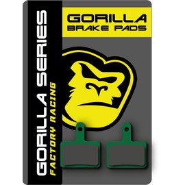 Gorilla Brakes Factory Racing Brake Pads for Shimano MT200, MT400, MT500 Brake Calipers