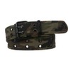 Double Hole Grommets Canvas Web Belt, Camouflage | l (35"~37"