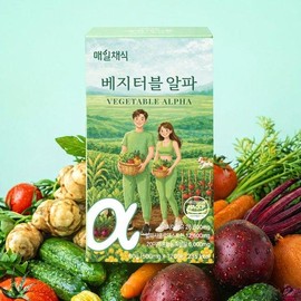 Wellies 1 Daily Vegetarian Vegetable Alpha 120 tablets / 매일채식 베지터블 알파 120정 1개