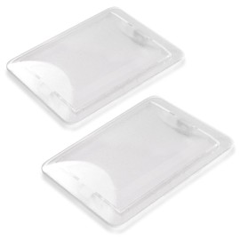 SB03293051 Light Lens Replacement for Broan Vent Hood Light Lens, Replaces AP5610530, B03293051, 1515107 Vent Hood Light Lens Range Hood Replacement Parts(2 Pack)
