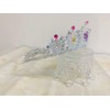 ZECAA Crystal Elegant Princess Tiara Crown For Woman, Multi-Gemstone Tiara