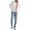 Lee Extreme Motion Rider Men's Denim Jacket, White/Opulent Garden
