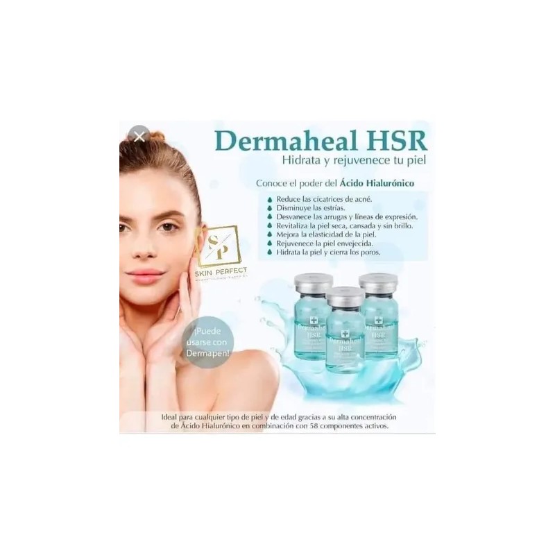 Serum 3 Viales Dermapen Iguales O Combinados Hsr Sb Sr