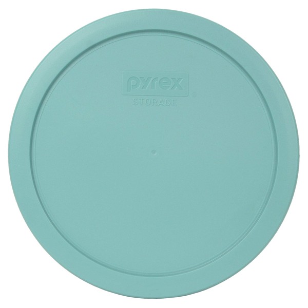 Pyrex 7402-PC Turquoise Round Plastic Food Storage Replacement Lid, Made