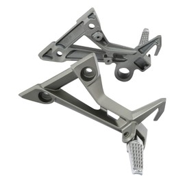 TCT-MOTORPARTS Passenger Foot Peg Rest Bracket Rearsets Fit For Kawasaki Ninja 300 2013-2017 16