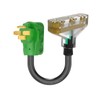 RVGUARD 50 Amp to 110V Adapter Cord, NEMA 14-50P to