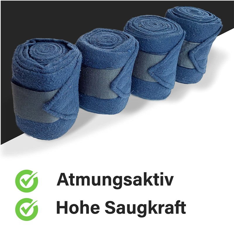 Fleece Bandages for Horse – Horse Fleece Bandages in Set